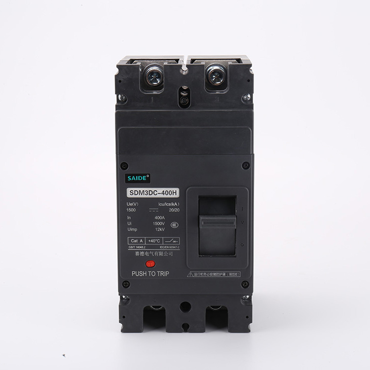 400A নতুন শক্তি AC DC Mccb 2P 3P