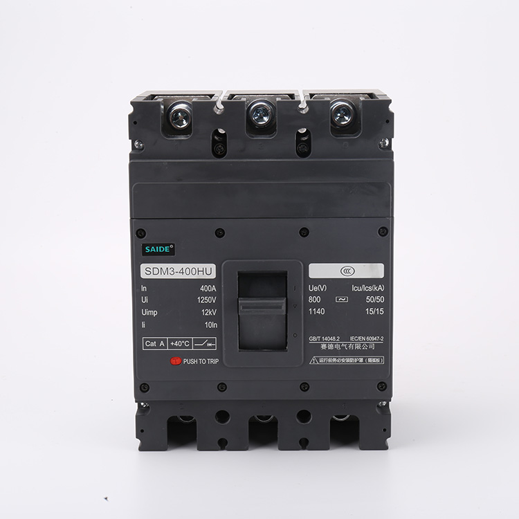 400A নতুন শক্তি AC DC Mccb